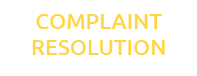 cOmplaint resolution