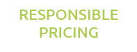 Responsible pricing