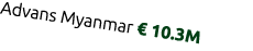 Advans Myanmar € 10.3M