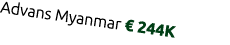 Advans Myanmar € 244K