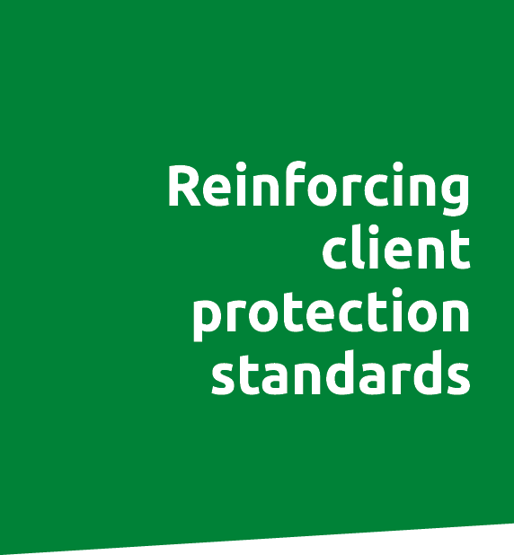 Reinforcing client protection standards