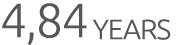 4,84 years